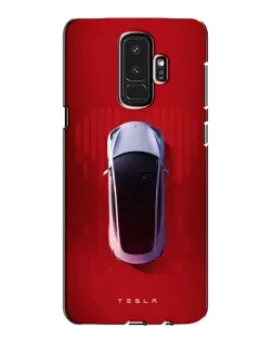 Чехол для Samsung Galaxy S9 Plus (G965) с картинкой «Tesla Top View» Чехол для Samsung Galaxy S9 Plus (G965) с картинкой «Tesla Top View»