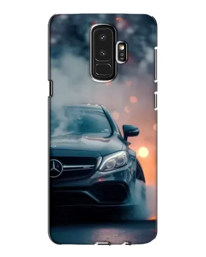 Чехол для Samsung Galaxy S9 Plus (G965) с картинкой «Mercedes — ночной город»