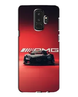 Чехол для Samsung Galaxy S9 Plus (G965) с картинкой «Mercedes AMG — красная линия» Чехол для Samsung Galaxy S9 Plus (G965) с картинкой «Mercedes AMG — красная линия»