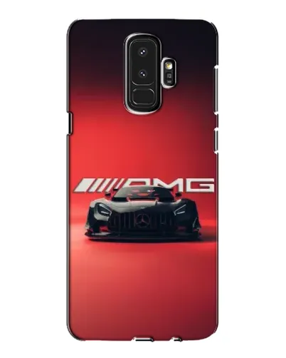 Чехол для Samsung Galaxy S9 Plus (G965) с картинкой «Mercedes AMG — красная линия»