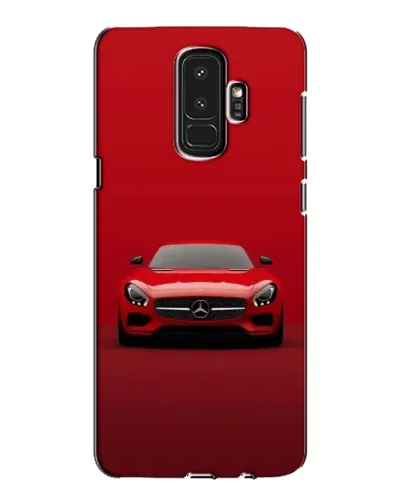 Чехол для Samsung Galaxy S9 Plus (G965) с картинкой «Красный Mercedes AMG»