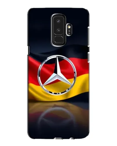 Чехол для Samsung Galaxy S9 Plus (G965) с картинкой «Mercedes — флаг Германии»