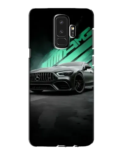 Чехол для Samsung Galaxy S9 Plus (G965) с картинкой «Темный Mercedes AMG»