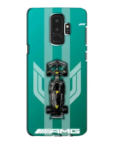 Чехол для Samsung Galaxy S9 Plus (G965) с картинкой «Mercedes AMG Petronas»