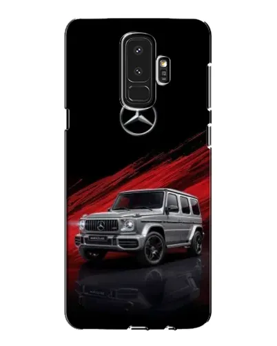 Чехол для Samsung Galaxy S9 Plus (G965) с картинкой «Mercedes G-Class красный»