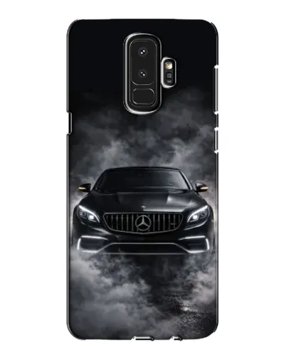 Чехол для Samsung Galaxy S9 Plus (G965) с картинкой «Mercedes в дыму»