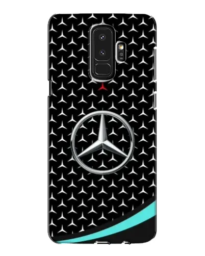 Чехол для Samsung Galaxy S9 Plus (G965) с картинкой «Mercedes — бирюзовый акцент»