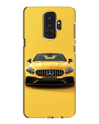 Чехол для Samsung Galaxy S9 Plus (G965) с картинкой «Желтый Mercedes GT»
