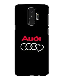 Чехол для Samsung Galaxy S9 Plus (G965) с картинкой «Логотип Audi Heart» Чехол для Samsung Galaxy S9 Plus (G965) с картинкой «Логотип Audi Heart»