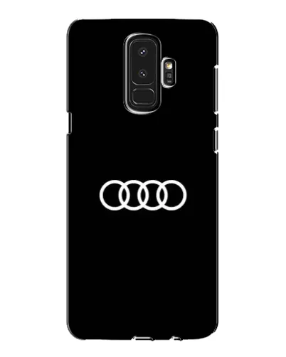 Чехол для Samsung Galaxy S9 Plus (G965) с картинкой «Audi White Logo»