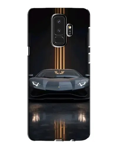 Чехол для Samsung Galaxy S9 Plus (G965) с картинкой «Lamborghini золотые линии» Чехол для Samsung Galaxy S9 Plus (G965) с картинкой «Lamborghini золотые линии»