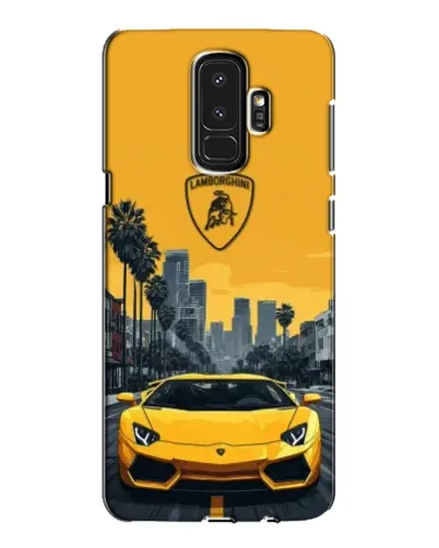 Чехол для Samsung Galaxy S9 Plus (G965) с картинкой «Желтый Lamborghini город» Чехол для Samsung Galaxy S9 Plus (G965) с картинкой «Желтый Lamborghini город»
