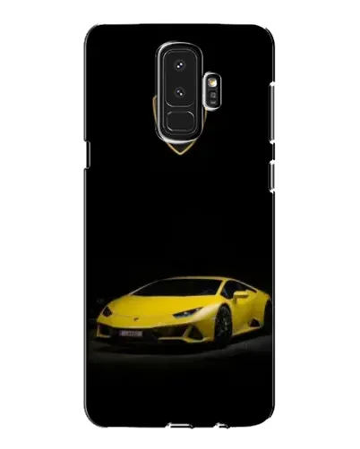 Чехол для Samsung Galaxy S9 Plus (G965) с картинкой «Lamborghini желтый акцент» Чехол для Samsung Galaxy S9 Plus (G965) с картинкой «Lamborghini желтый акцент»
