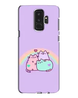 Чохол для Samsung Galaxy S9 Plus (G965) з картинкою «Веселкові Пушини»