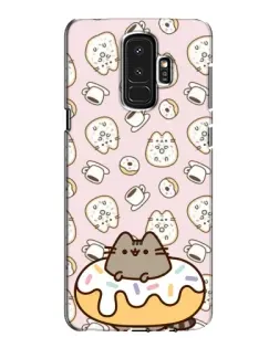 Чохол для Samsung Galaxy S9 Plus (G965) з картинкою «Пушин на пончику»