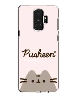 Чохол для Samsung Galaxy S9 Plus (G965) з картинкою «Pusheen логотип»