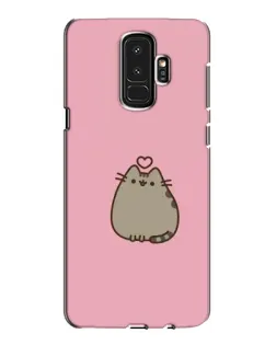 Чохол для Samsung Galaxy S9 Plus (G965) з картинкою «Pusheen серце»