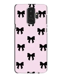 Чехол для Samsung Galaxy S9 Plus (G965) с картинкой «Черные банты Coquette» Чехол для Samsung Galaxy S9 Plus (G965) с картинкой «Черные банты Coquette»