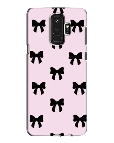Чехол для Samsung Galaxy S9 Plus (G965) с картинкой «Черные банты Coquette» Чехол для Samsung Galaxy S9 Plus (G965) с картинкой «Черные банты Coquette»