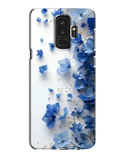 Чехол для Samsung Galaxy S9 Plus (G965) с картинкой «Голубой цветочный каскад» Чехол для Samsung Galaxy S9 Plus (G965) с картинкой «Голубой цветочный каскад»