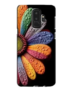 Чехол для Samsung Galaxy S9 Plus (G965) с картинкой «Радужный цветок» Чехол для Samsung Galaxy S9 Plus (G965) с картинкой «Радужный цветок»