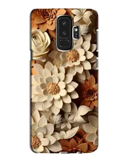 Чехол для Samsung Galaxy S9 Plus (G965) с картинкой «Бежевый флористический декор» Чехол для Samsung Galaxy S9 Plus (G965) с картинкой «Бежевый флористический декор»