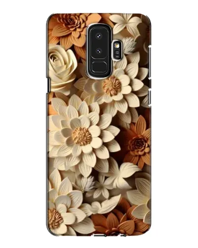 Чехол для Samsung Galaxy S9 Plus (G965) с картинкой «Бежевый флористический декор» Чехол для Samsung Galaxy S9 Plus (G965) с картинкой «Бежевый флористический декор»