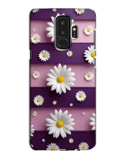 Чехол для Samsung Galaxy S9 Plus (G965) с картинкой «Ромашки на фиолетовом» Чехол для Samsung Galaxy S9 Plus (G965) с картинкой «Ромашки на фиолетовом»