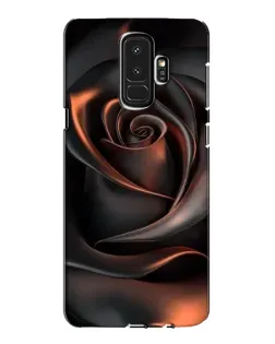 Чехол для Samsung Galaxy S9 Plus (G965) с картинкой «Шелковая черная роза» Чехол для Samsung Galaxy S9 Plus (G965) с картинкой «Шелковая черная роза»