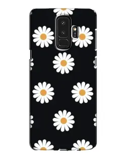 Чехол для Samsung Galaxy S9 Plus (G965) с картинкой «Ромашки на черном» Чехол для Samsung Galaxy S9 Plus (G965) с картинкой «Ромашки на черном»