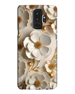 Чехол для Samsung Galaxy S9 Plus (G965) с картинкой «Белие бумажние цвети» Чехол для Samsung Galaxy S9 Plus (G965) с картинкой «Белие бумажние цвети»