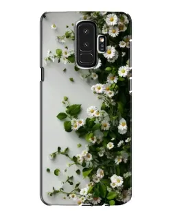 Чехол для Samsung Galaxy S9 Plus (G965) с картинкой «Ветка мелких белых цветов» Чехол для Samsung Galaxy S9 Plus (G965) с картинкой «Ветка мелких белых цветов»