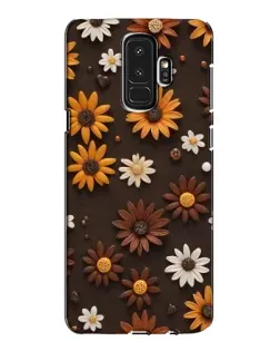Чехол для Samsung Galaxy S9 Plus (G965) с картинкой «Узор из маленьких подсолнухов» Чехол для Samsung Galaxy S9 Plus (G965) с картинкой «Узор из маленьких подсолнухов»