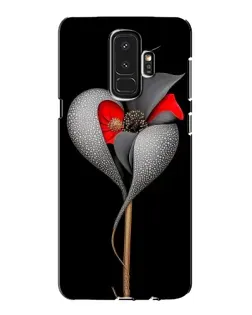 Чехол для Samsung Galaxy S9 Plus (G965) с картинкой «Серебряный фантазийный цветок» Чехол для Samsung Galaxy S9 Plus (G965) с картинкой «Серебряный фантазийный цветок»