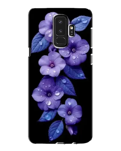 Чехол для Samsung Galaxy S9 Plus (G965) с картинкой «Фиолетовые цветы с росою» Чехол для Samsung Galaxy S9 Plus (G965) с картинкой «Фиолетовые цветы с росою»