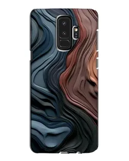 Чехол для Samsung Galaxy S9 Plus (G965) с картинкой «Цветные волны каньона»