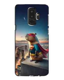 Чехол для Samsung Galaxy S9 Plus (G965) с картинкой «Капи-мен супергерой» Чехол для Samsung Galaxy S9 Plus (G965) с картинкой «Капи-мен супергерой»