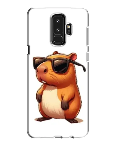 Чехол для Samsung Galaxy S9 Plus (G965) с картинкой «Капибара в очках» Чехол для Samsung Galaxy S9 Plus (G965) с картинкой «Капибара в очках»