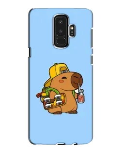 Чехол для Samsung Galaxy S9 Plus (G965) с картинкой «Капибара на скейте» Чехол для Samsung Galaxy S9 Plus (G965) с картинкой «Капибара на скейте»
