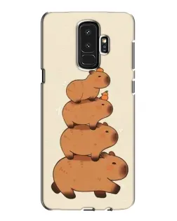 Чехол для Samsung Galaxy S9 Plus (G965) с картинкой «Башня из капибар» Чехол для Samsung Galaxy S9 Plus (G965) с картинкой «Башня из капибар»