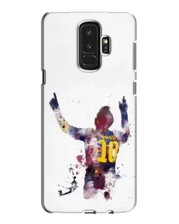 Чехол для Samsung Galaxy S9 Plus (G965) с картинкой «Акварельный Месси Барселона»