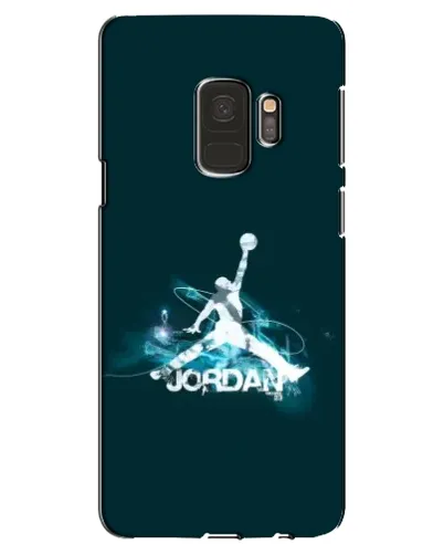 Чехол для Samsung Galaxy S9 (G960) с картинкой «Jordan Blue Fire» Чехол для Samsung Galaxy S9 (G960) с картинкой «Jordan Blue Fire»