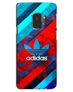 Чехол для Samsung Galaxy S9 (G960) с картинкой «Абстракция Adidas» Чехол для Samsung Galaxy S9 (G960) с картинкой «Абстракция Adidas»
