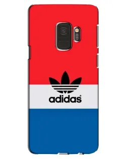 Чехол для Samsung Galaxy S9 (G960) с картинкой «Ретро блоки Adidas» Чехол для Samsung Galaxy S9 (G960) с картинкой «Ретро блоки Adidas»