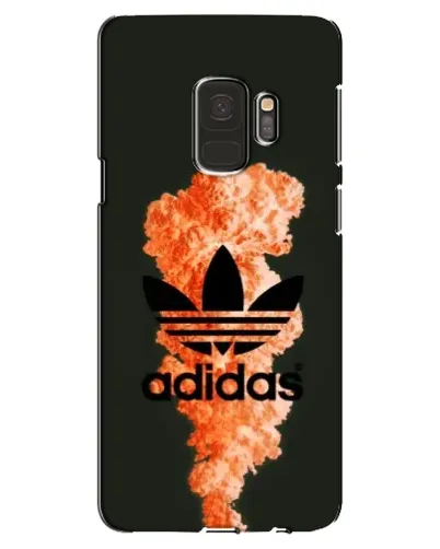 Чехол для Samsung Galaxy S9 (G960) с картинкой «Оранжевый дым Adidas» Чехол для Samsung Galaxy S9 (G960) с картинкой «Оранжевый дым Adidas»