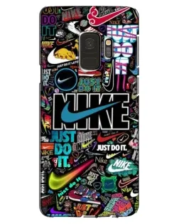Чохол для Samsung Galaxy S9 (G960) з картинкою «Яскравий колаж Nike»