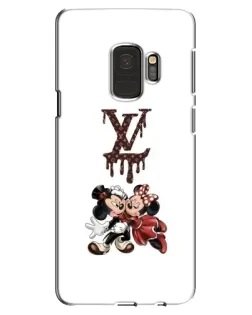 Чехол для Samsung Galaxy S9 (G960) с картинкой «LV и Микки Маус»