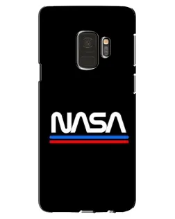 Чехол для Samsung Galaxy S9 (G960) с картинкой «NASA — классика Red Blue» Чехол для Samsung Galaxy S9 (G960) с картинкой «NASA — классика Red Blue»