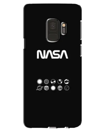 Чехол для Samsung Galaxy S9 (G960) с картинкой «NASA — технический принт» Чехол для Samsung Galaxy S9 (G960) с картинкой «NASA — технический принт»