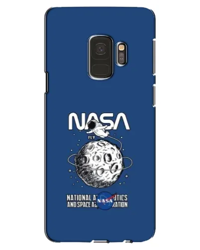Чехол для Samsung Galaxy S9 (G960) с картинкой «NASA — лунная миссия» Чехол для Samsung Galaxy S9 (G960) с картинкой «NASA — лунная миссия»